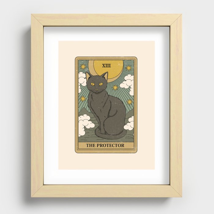 The Protector Recessed Framed Print