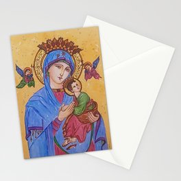Our Lady of Perpetual Help Stationery Card