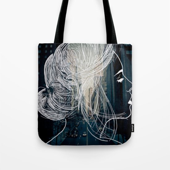 The woman who never sleep Tote Bag