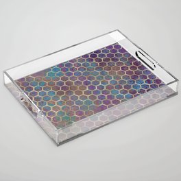 Honeycomb Dream Acrylic Tray