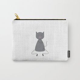 Cute grey colored cat Carry-All Pouch