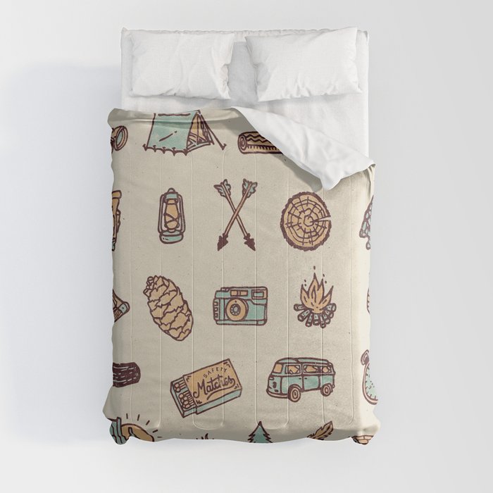 Camping comforter shop
