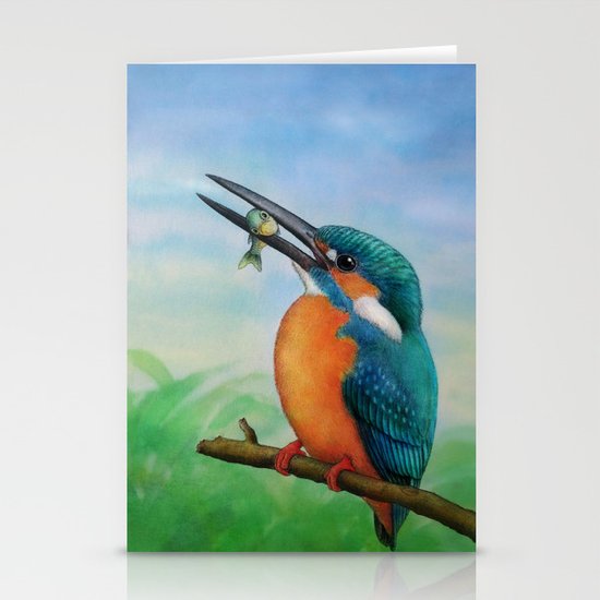Common Kingfisher Stationery Cards