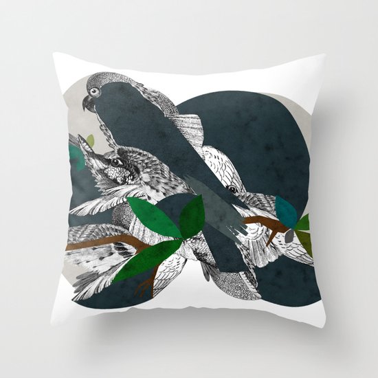 Bird Throw Pillow