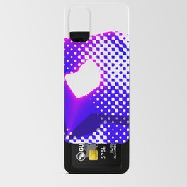 blue pink pattern design Android Card Case