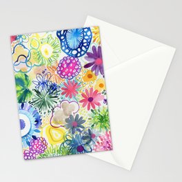 floral flood Stationery Card