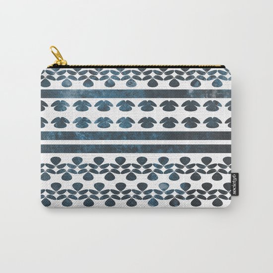 Ethnic pattern with watercolors Carry-All Pouch