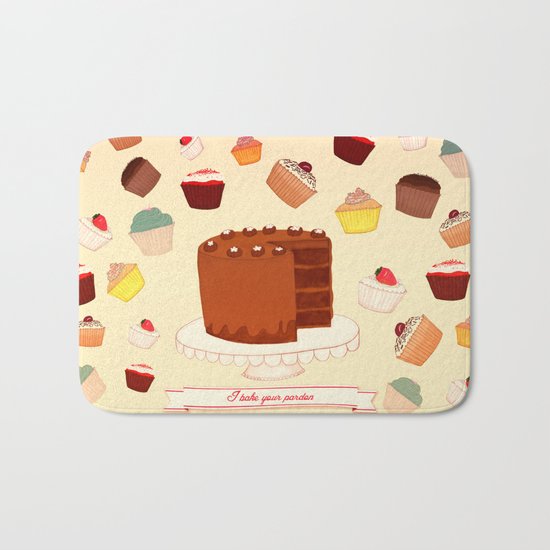 I Bake your Pardon! Bath Mat