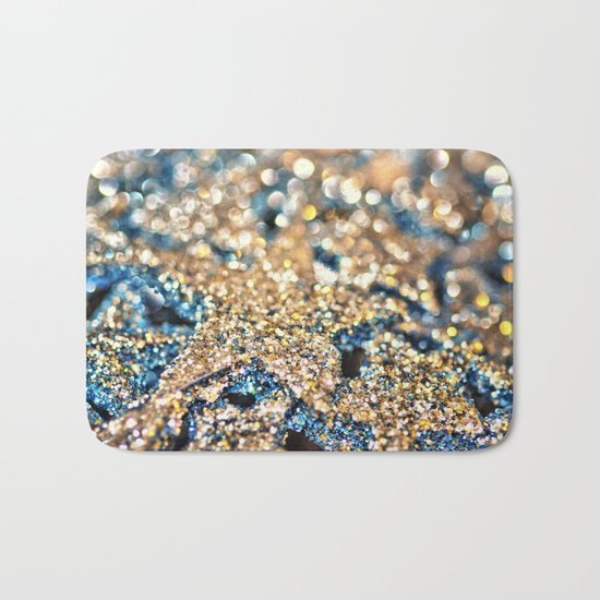 Starry Wishes and Bokeh Dreams... Bath Mat