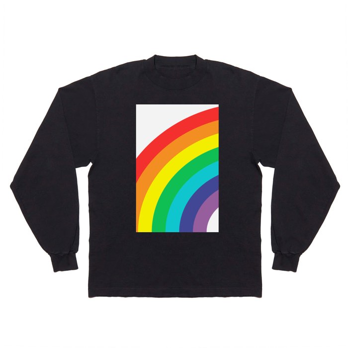 Wave Your Rainbow with Pride Long Sleeve T Shirt