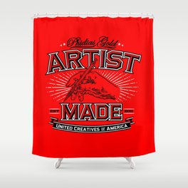 Artist Made Shower Curtain