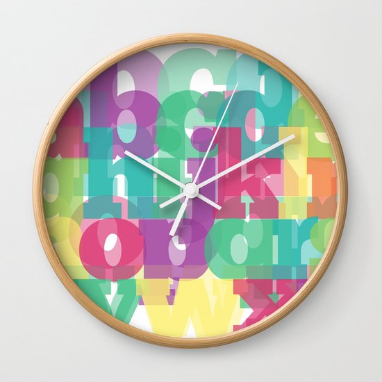 ABC Wall Clock