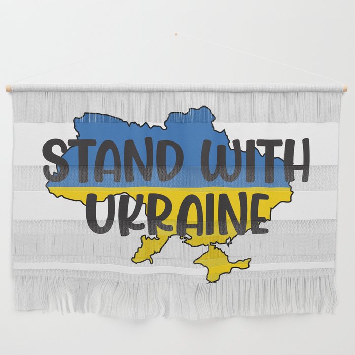 Stand With Ukraine Wall Hanging