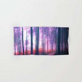 Woods in the outer space Hand & Bath Towel