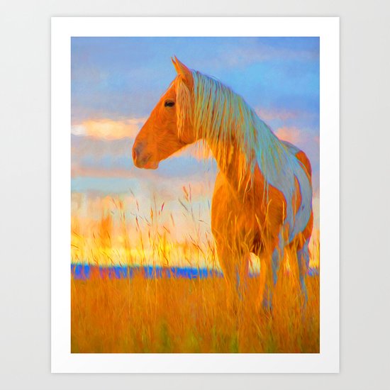 Mustang Art Print