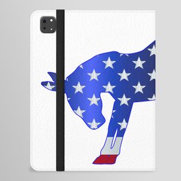 Democrat Donkey Flag iPad Folio Case