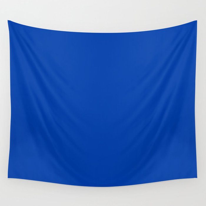 Solid Blue Color Wall Tapestry