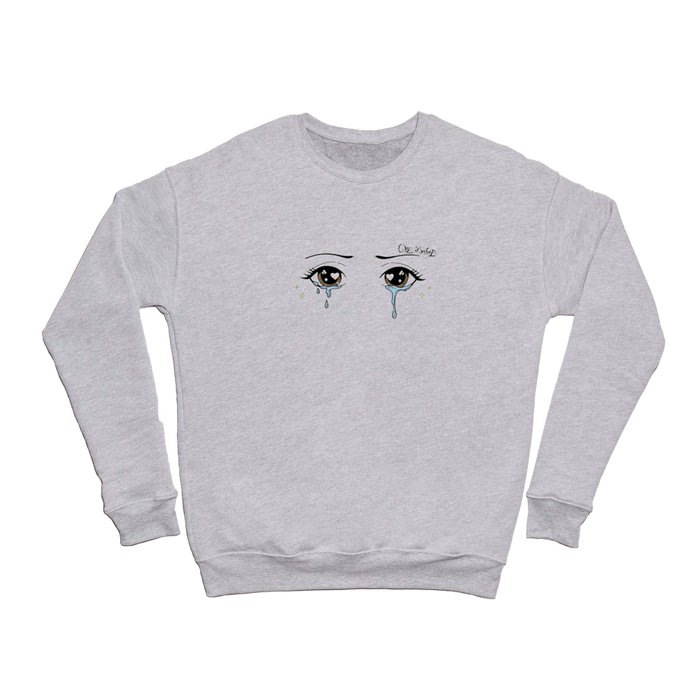CryBaby Crewneck Sweatshirt by Bad Wolf Artistry Society6