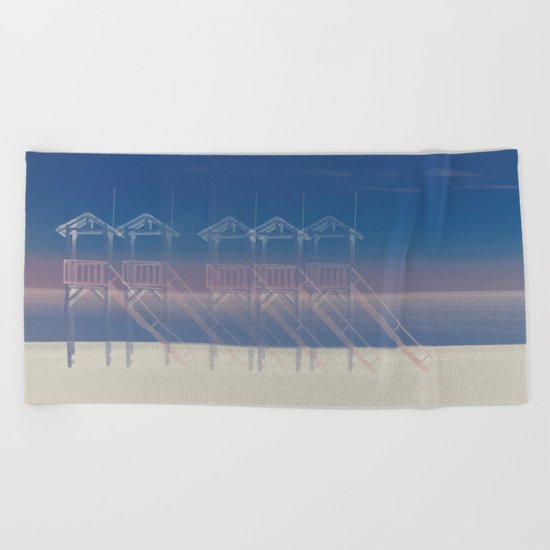 Summer beach Beach Towel