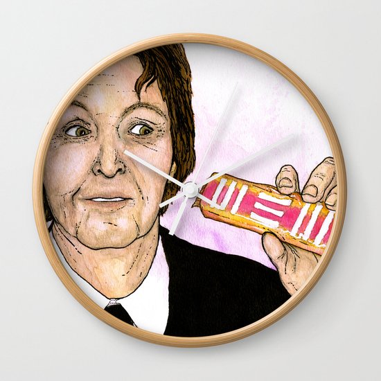 "NEW" by Cap Blackard Wall Clock