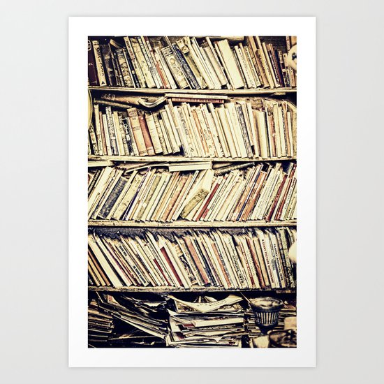 books Art Print