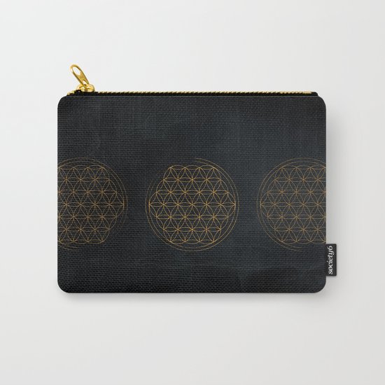 Flower of life illustration Carry-All Pouch
