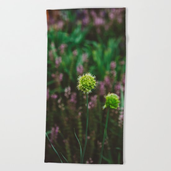 Let's Be Still Beach Towel
