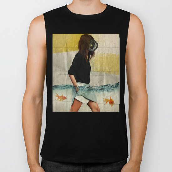 Deep Water Running Biker Tank