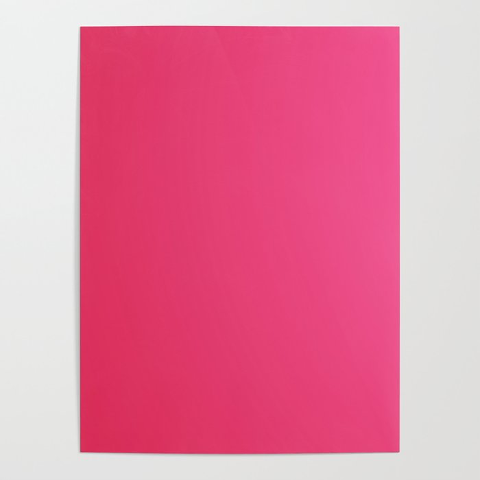 Pure Pink Poster