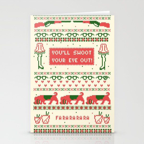 A Christmas Sweater Stationery Cards