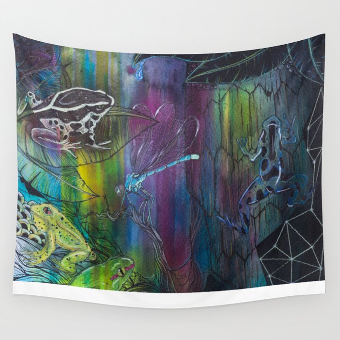 COLOMBIAN JUNGLE Wall Tapestry