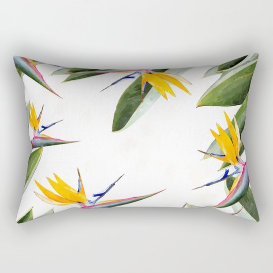 Bird of Paradise #society6 Rectangular Pillow