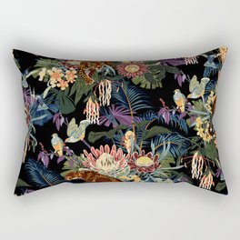 Tropical Wild Cats Rectangular Pillow