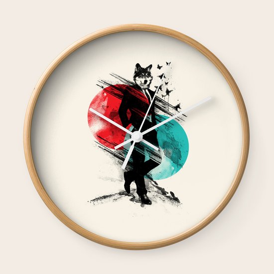 Wolfman Wall Clock