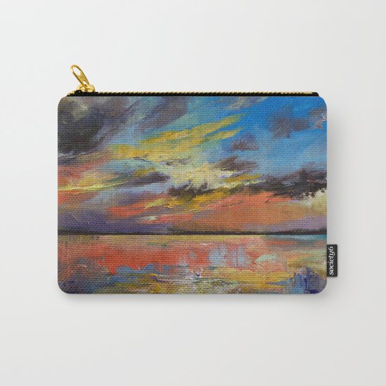 Key West Florida Sunset Carry-All Pouch