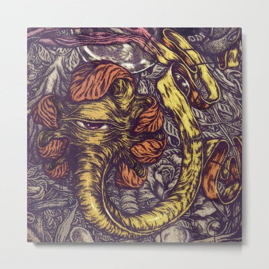 The Complex Metal Print