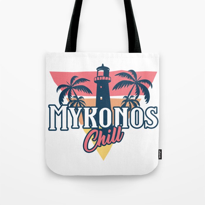 Mykonos chill Tote Bag