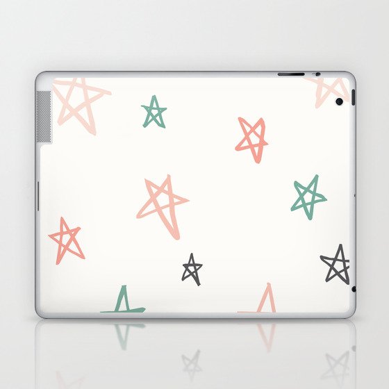 Messy Stars Laptop & iPad Skin