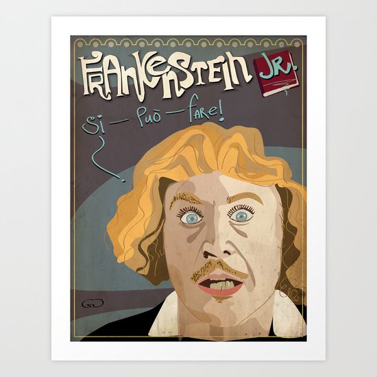 Young Frankenstein Art Print