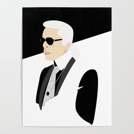 Karl Lagerfeld Poster