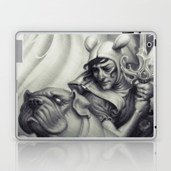 Another Castle :: Duotone Print Laptop & iPad Skin