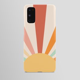 Boho Sun Colorful Android Case