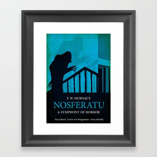 Nosferatu - A Symphony of Horror Framed Art Print