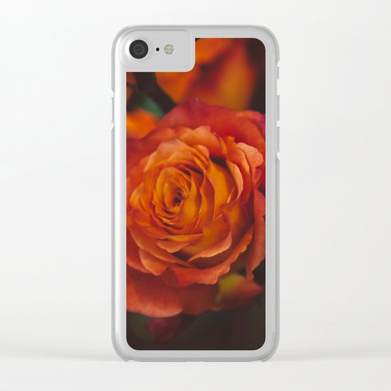 Roses Clear iPhone Case