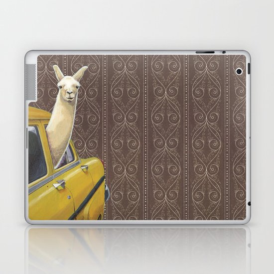 Taxi Llama Laptop & iPad Skin