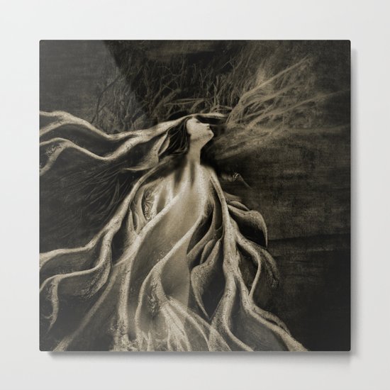 Burden of Memory Metal Print