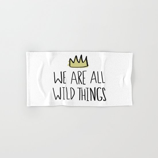 Wild Things Hand & Bath Towel