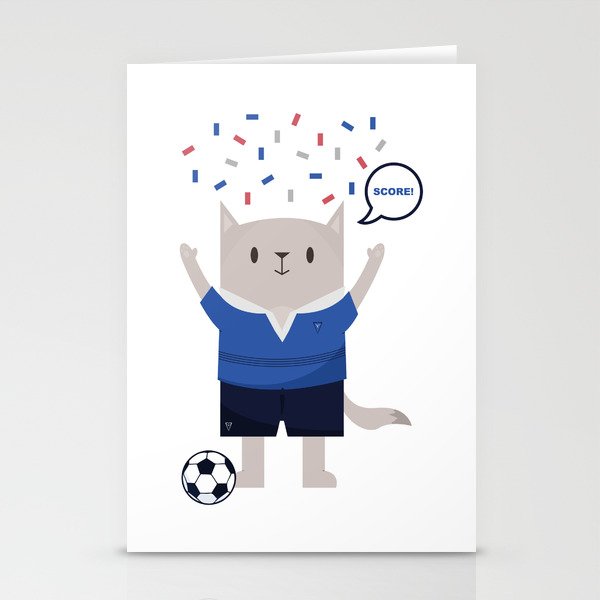 Sports Cat Stationery Cards