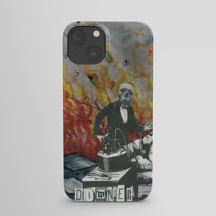 Complimentary Anesthetics amidst firebomb and spiritual tranquilizer raid. iPhone Case