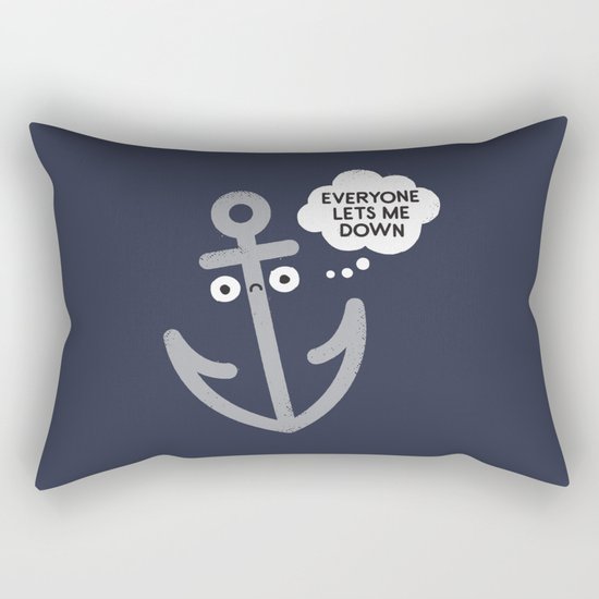 That Sinking Feeling Rectangular Pillow
